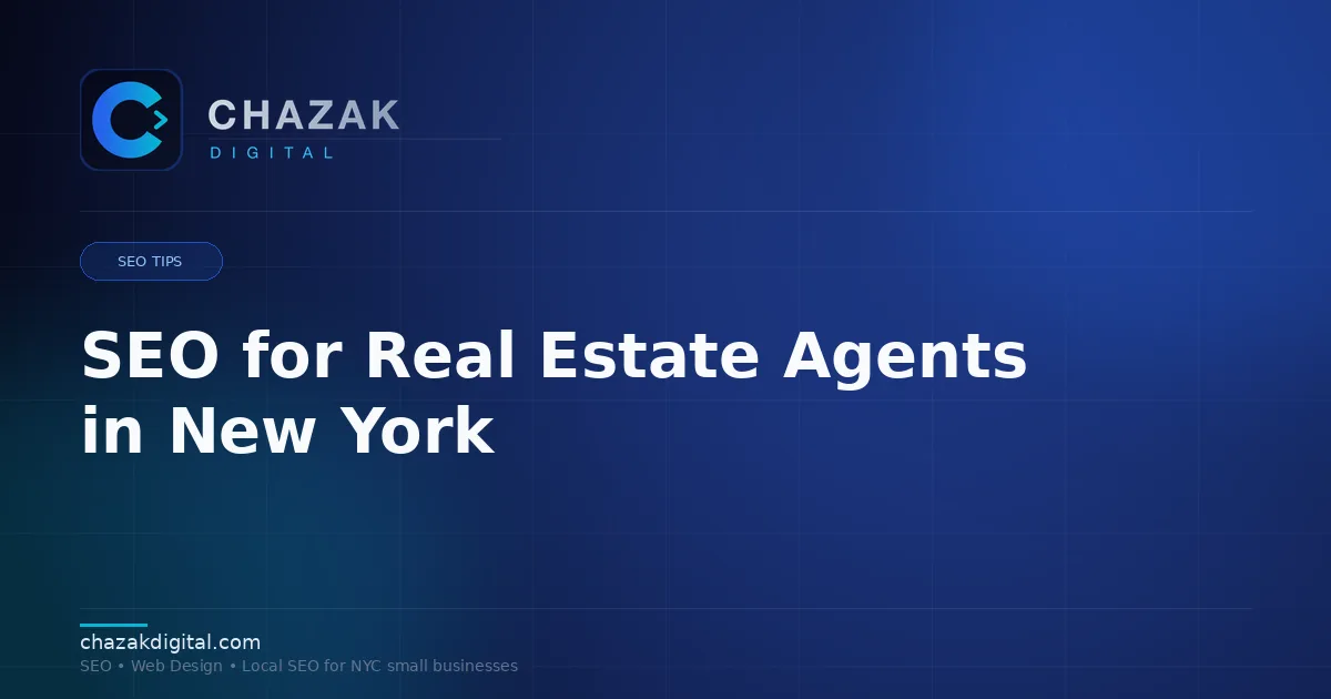 SEO for Real Estate Agents in New York