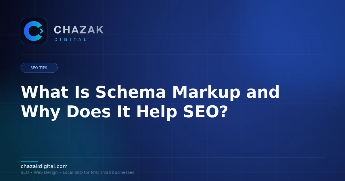 What Is Schema Markup and Why Does It Help SEO?